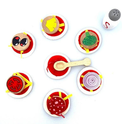 Pizza Bites, Playdough Kit - Sweet Pea Designs - Gift Shop