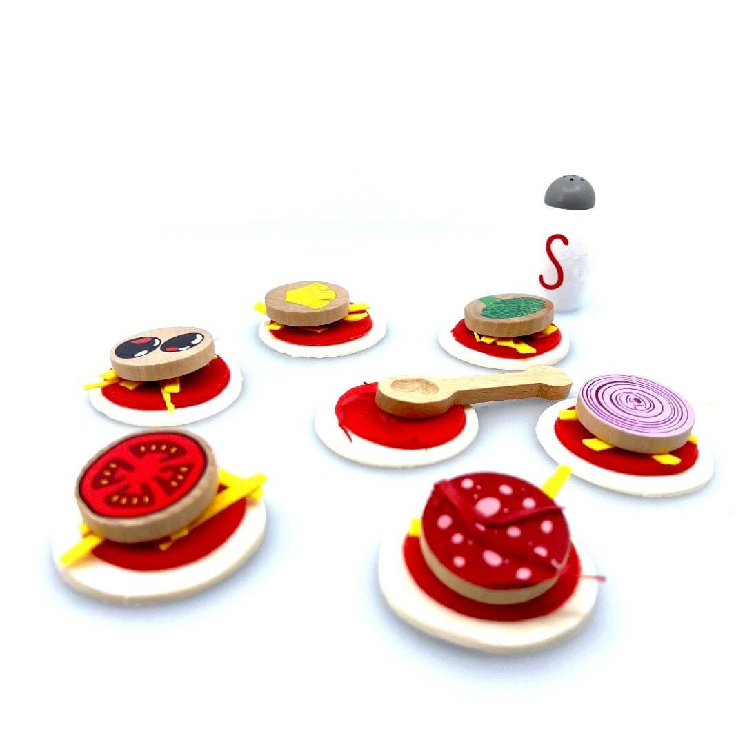 Pizza Bites, Playdough Kit - Sweet Pea Designs - Gift Shop