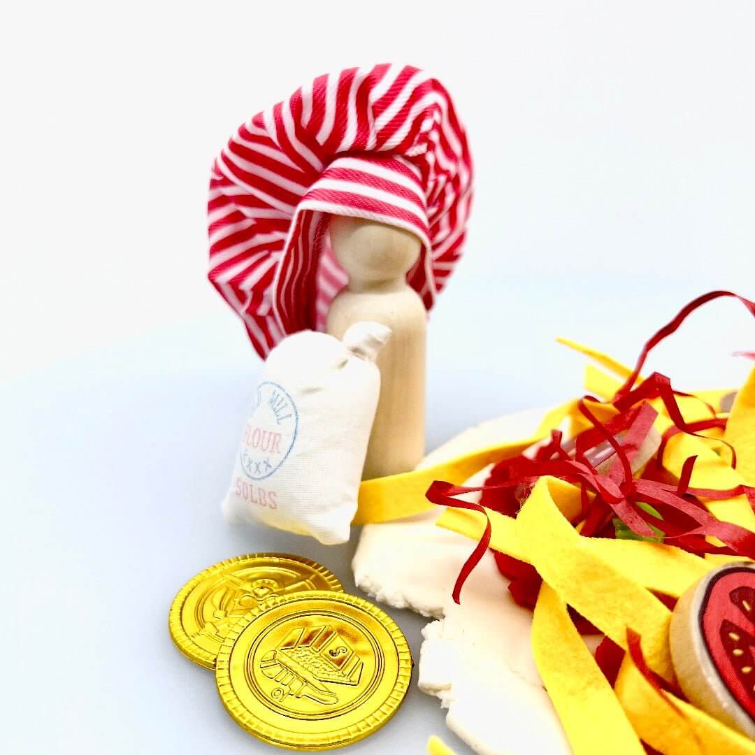 Pizza Parlor, Pizzeria Play Set with Playdough - Sweet Pea Designs - Gift Shop