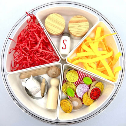 Pizza Parlor, Pizzeria Play Set with Playdough - Sweet Pea Designs - Gift Shop