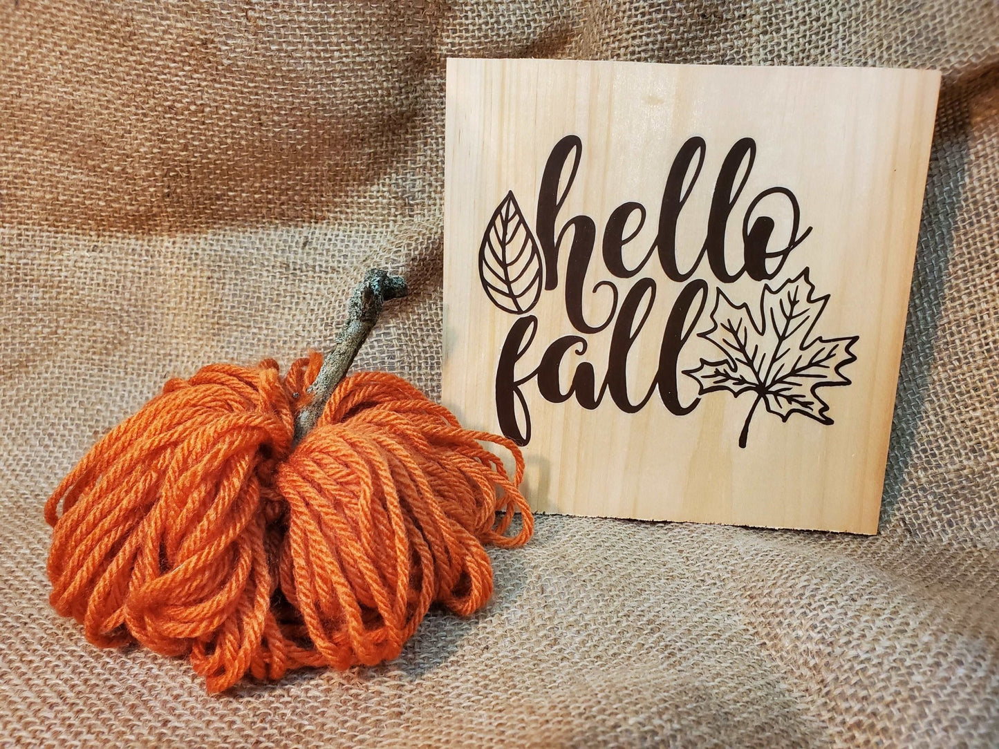 Printed Wooden Trivet, Fall Decor - Sweet Pea Designs - Gift Shop