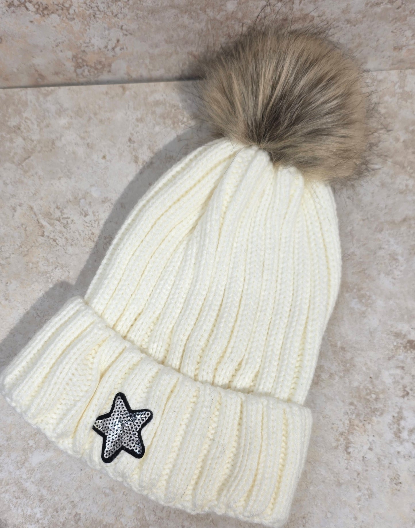 Winter Beanie Pom Pom Cap