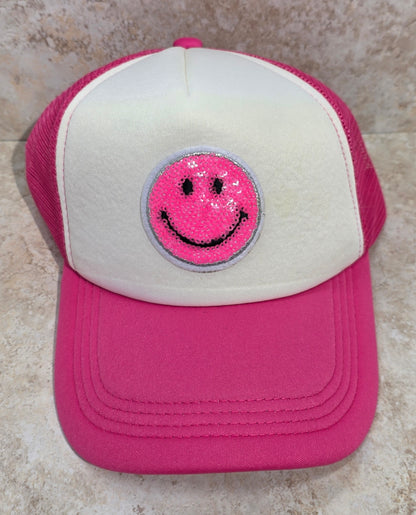 Foam Trucker Cap - Smiley Face