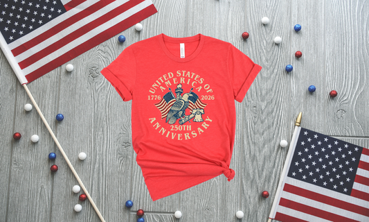Eagle Patriotic Ringspun Cotton Short Sleeve Shirt