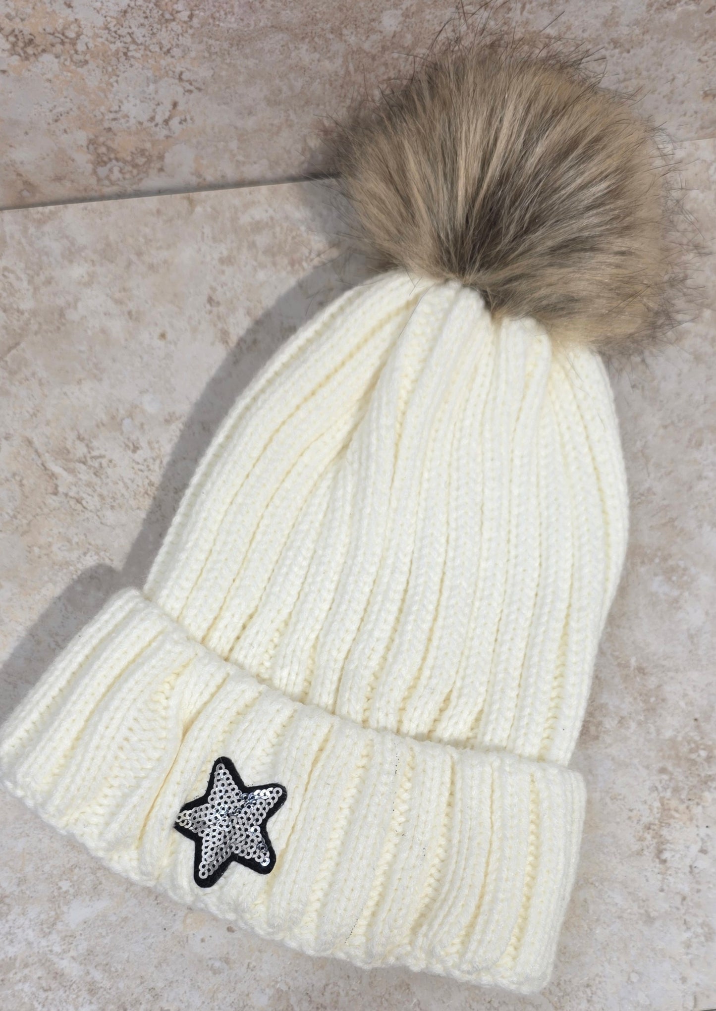 Winter Beanie Pom Pom Cap