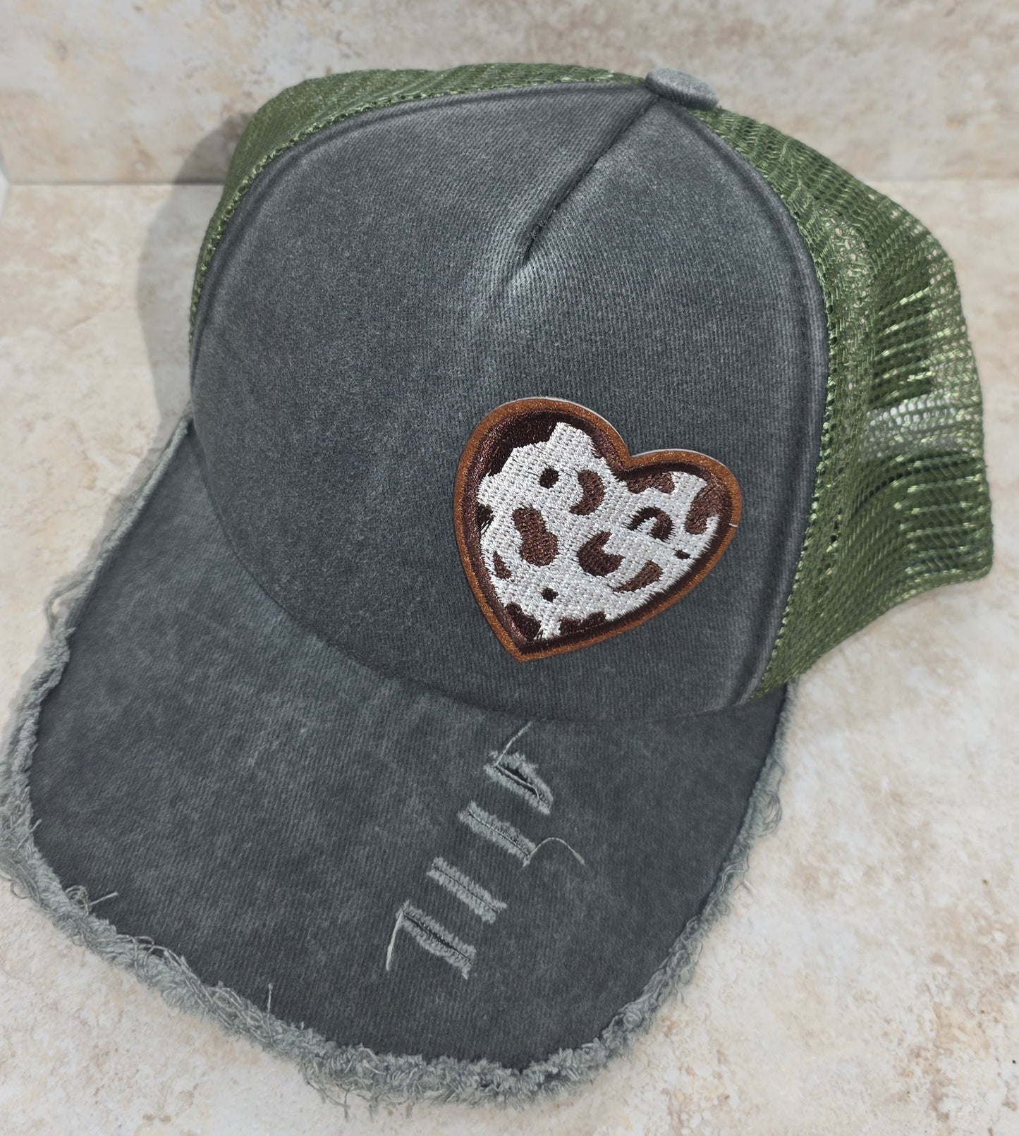 Foam Trucker Cap - Cow Love