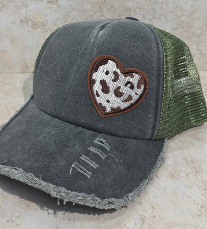 Foam Trucker Cap - Cow Love