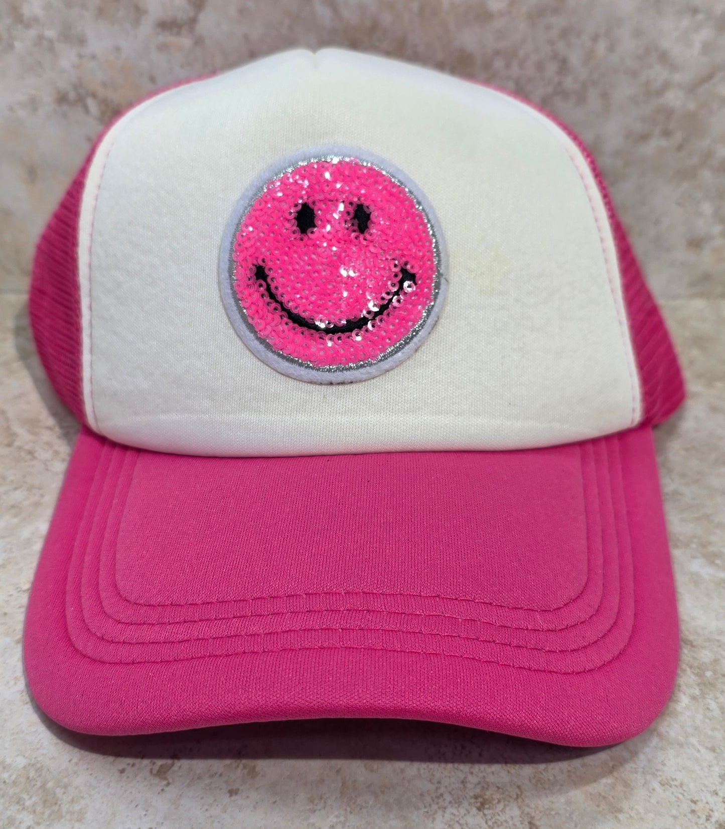 Foam Trucker Cap - Smiley Face