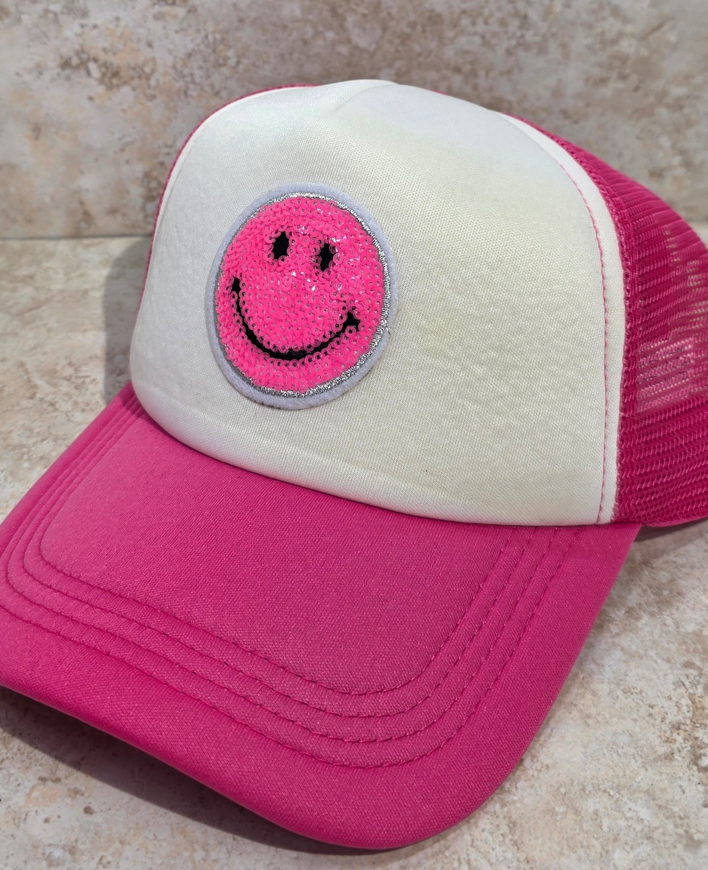 Foam Trucker Cap - Smiley Face