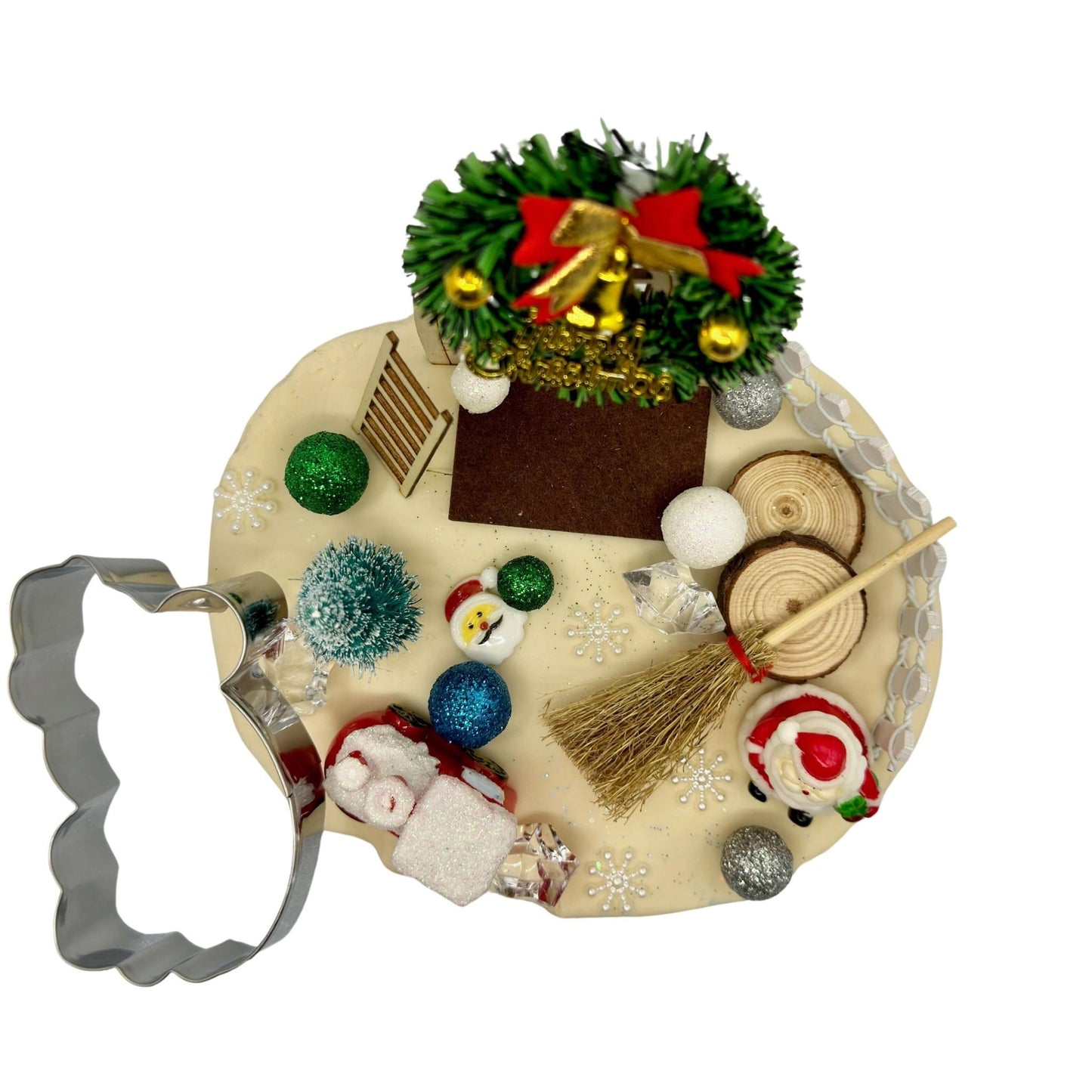 Santa's Cabin, Playdough Kit - Sweet Pea Designs - Gift Shop