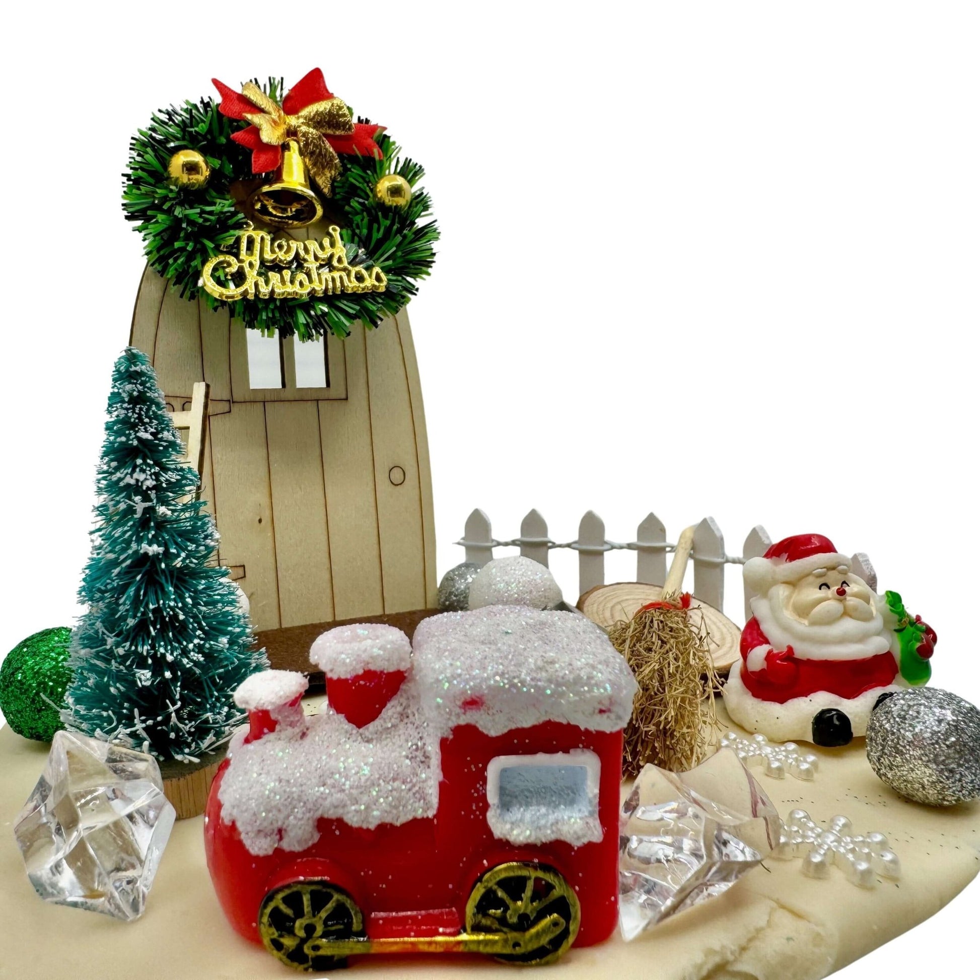 Santa's Cabin, Playdough Kit - Sweet Pea Designs - Gift Shop
