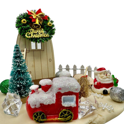 Santa's Cabin, Playdough Kit - Sweet Pea Designs - Gift Shop