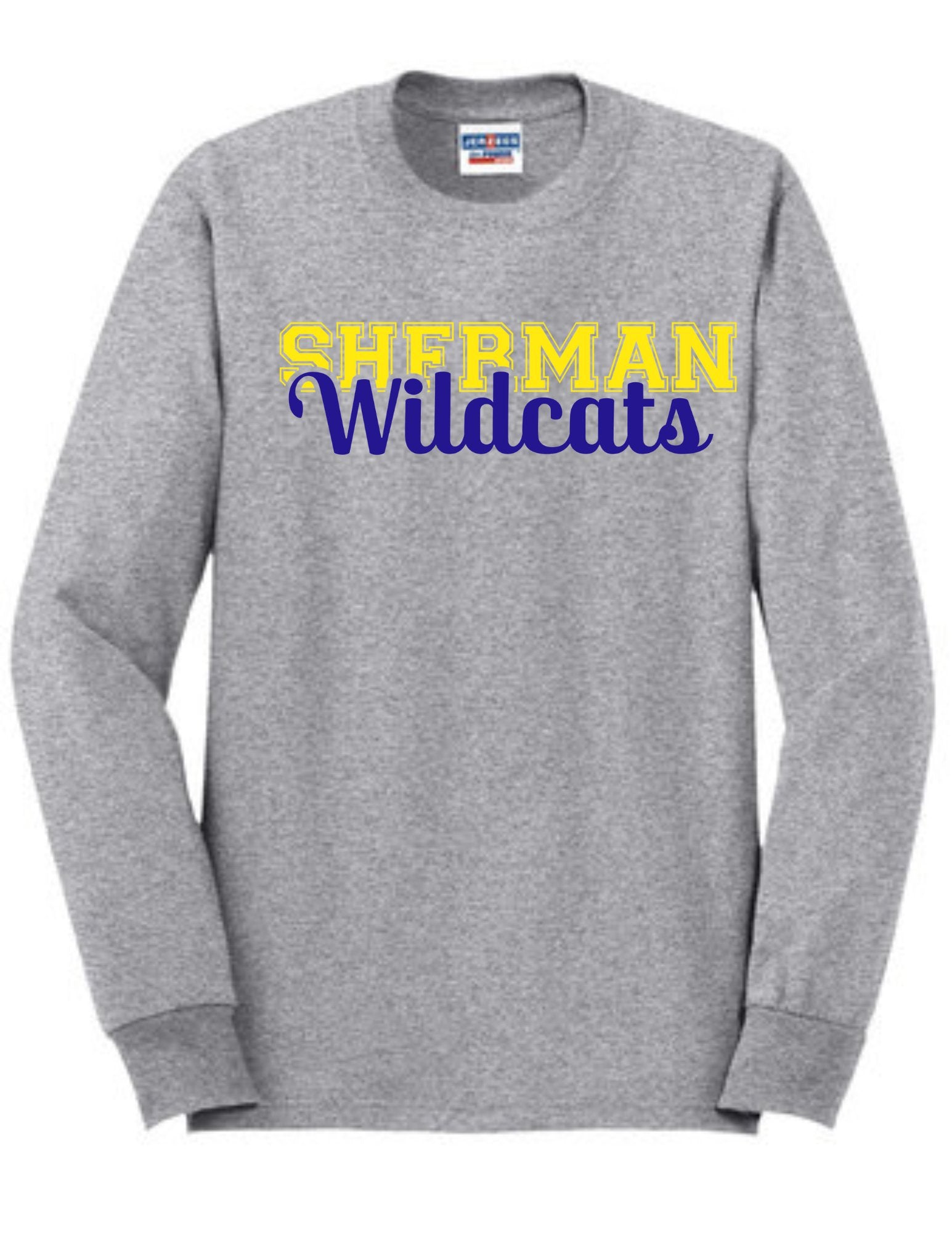 Sherman Central School Long Sleeve Shirt - Sweet Pea Designs - Gift Shop