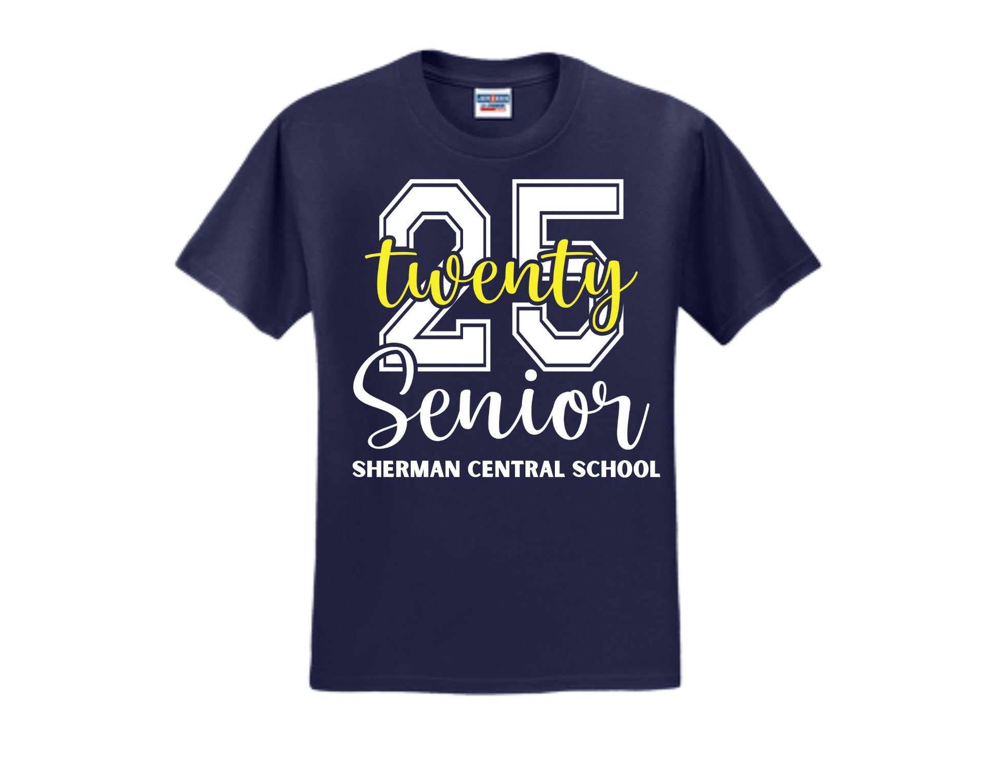 Sherman Central School Seniors 2025 Short Sleeve Shirt - Sweet Pea Designs - Gift Shop