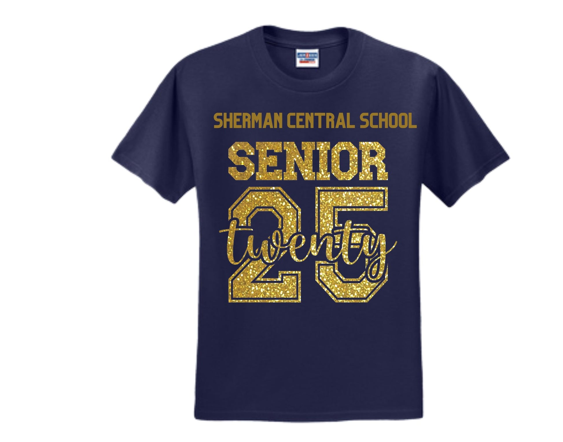 Sherman Central School Seniors 2025 Short Sleeve Shirt - Sweet Pea Designs - Gift Shop