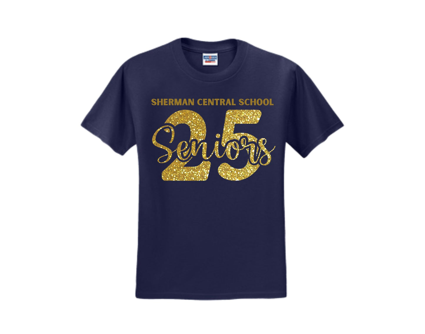 Sherman Central School Seniors 2025 Short Sleeve Shirt - Sweet Pea Designs - Gift Shop