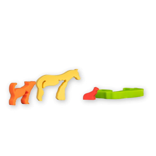 Silicone Nesting Animal Puzzle - Sweet Pea Designs - Gift Shop