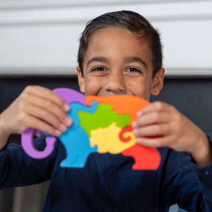 Silicone Stacking Elephant Puzzle - Sweet Pea Designs - Gift Shop