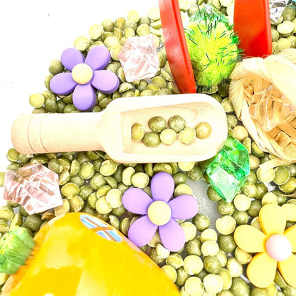Spring Garden, Play Set with Lentils - Sweet Pea Designs - Gift Shop