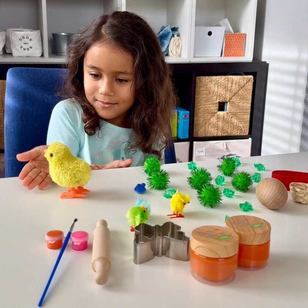 Spring Garden, Play Set with Playdough - Sweet Pea Designs - Gift Shop