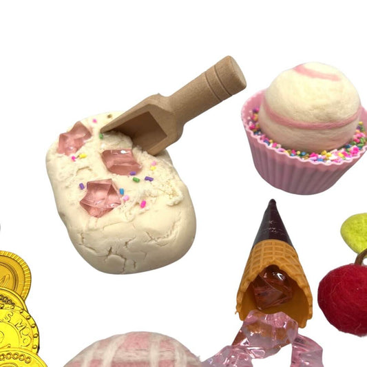 Sprinkles & Cream, Ice Cream Shop Playdough Kit - Sweet Pea Designs - Gift Shop