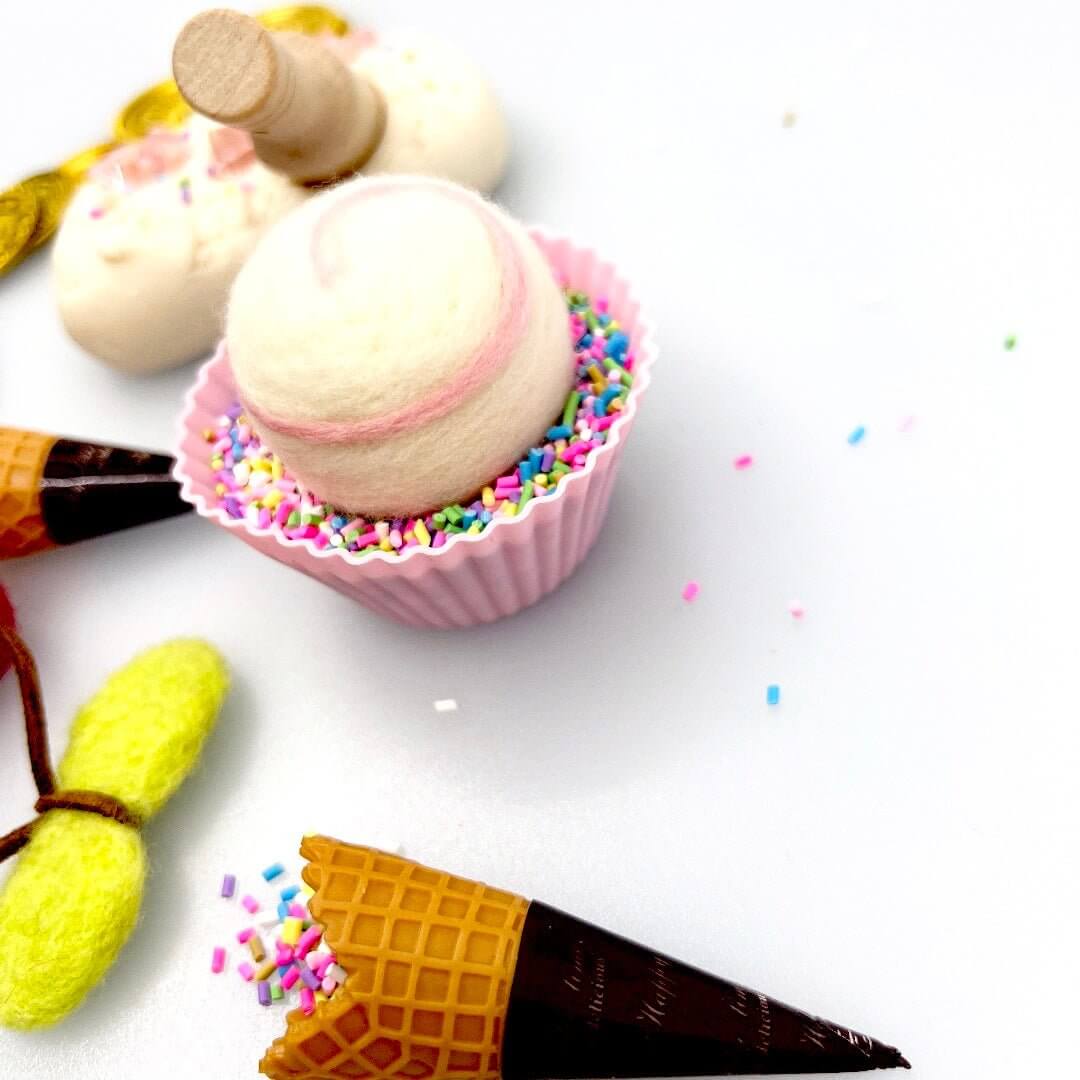 Sprinkles & Cream, Ice Cream Shop Playdough Kit - Sweet Pea Designs - Gift Shop