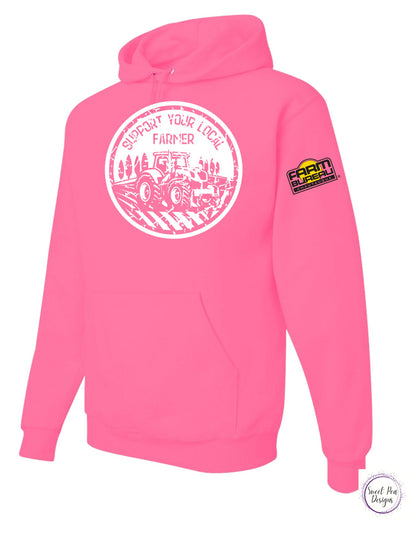 Support Your Local Farmer Cotton Sweatshirt - Sweet Pea Designs - Gift Shop