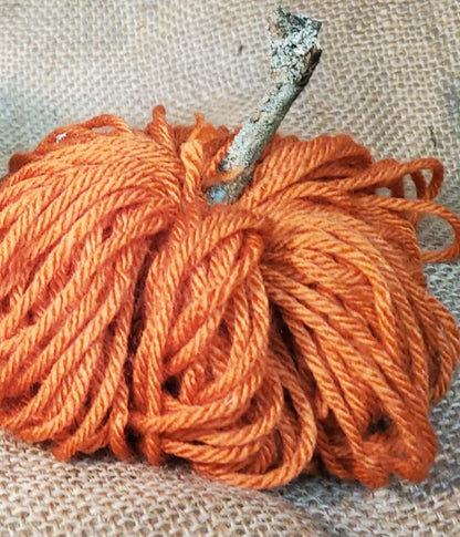 Twine or Yarn Pumpkin Decor - Sweet Pea Designs - Gift Shop