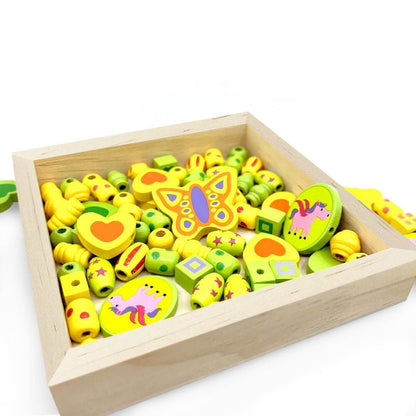 Wooden Bead Unicorn Necklace - Sweet Pea Designs - Gift Shop