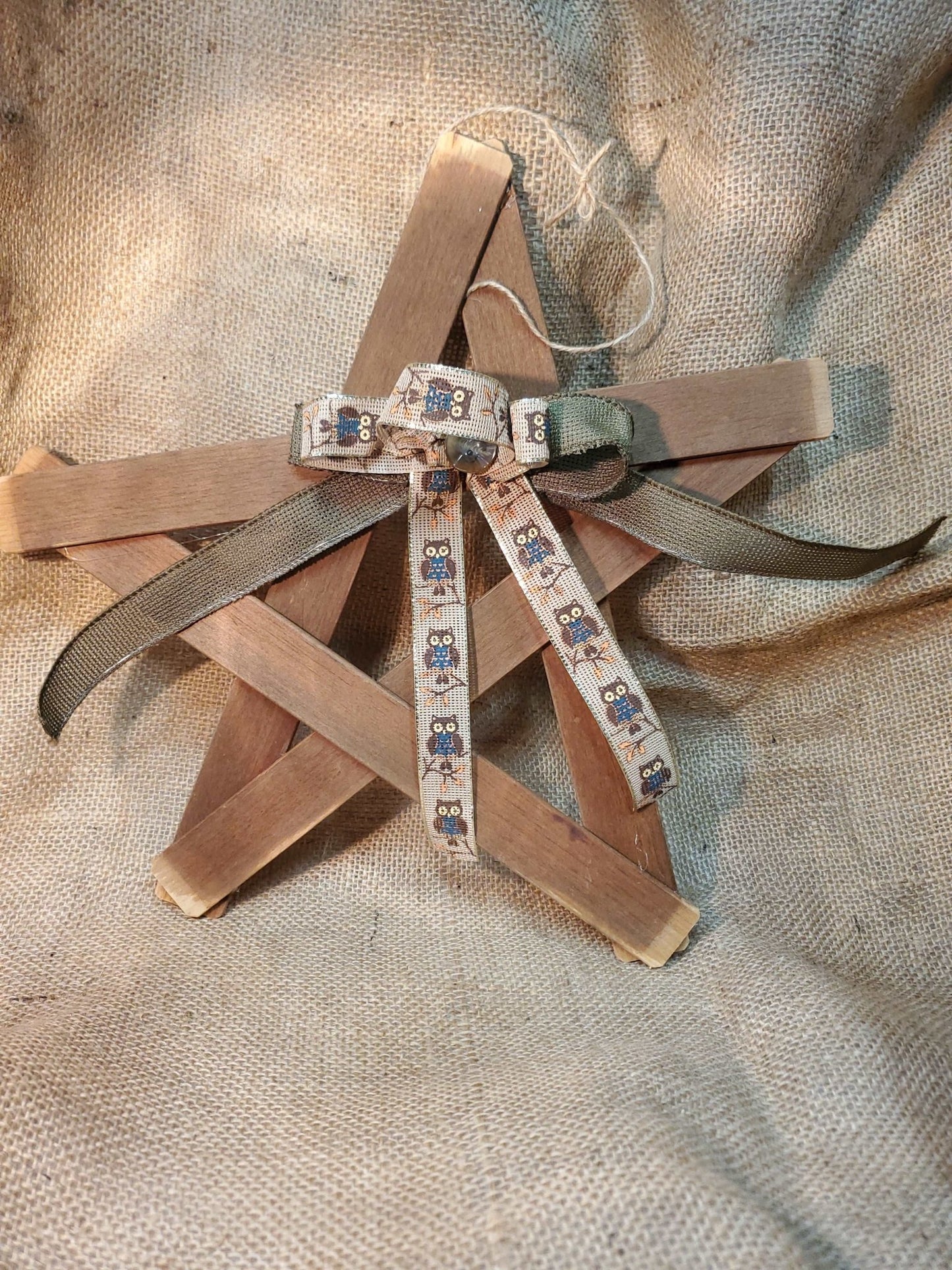 Wooden Star Decorative Holiday Decor - Sweet Pea Designs - Gift Shop