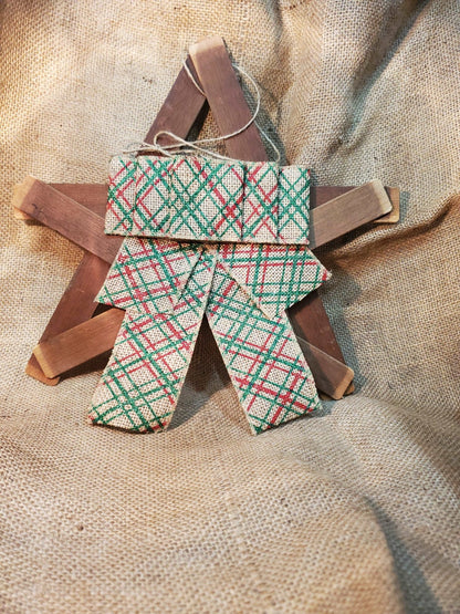 Wooden Star Decorative Holiday Decor - Sweet Pea Designs - Gift Shop